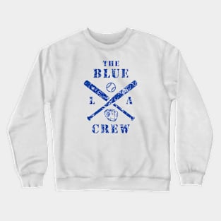 LA Blue Crew Crewneck Sweatshirt